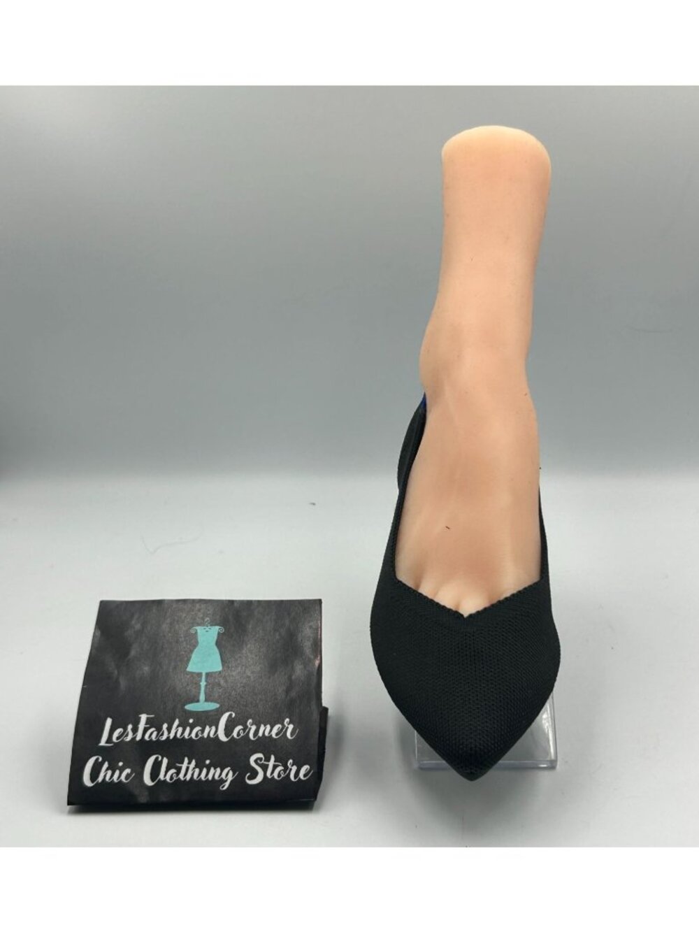 Rothy's Women's Black The Pointed Toe Knit Ballet Flats Size 11 3332 - Picture 15 of 16
